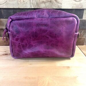 ❌ SOLD ❌ Go Forth Goods medium Sarah in Grape bison, new.